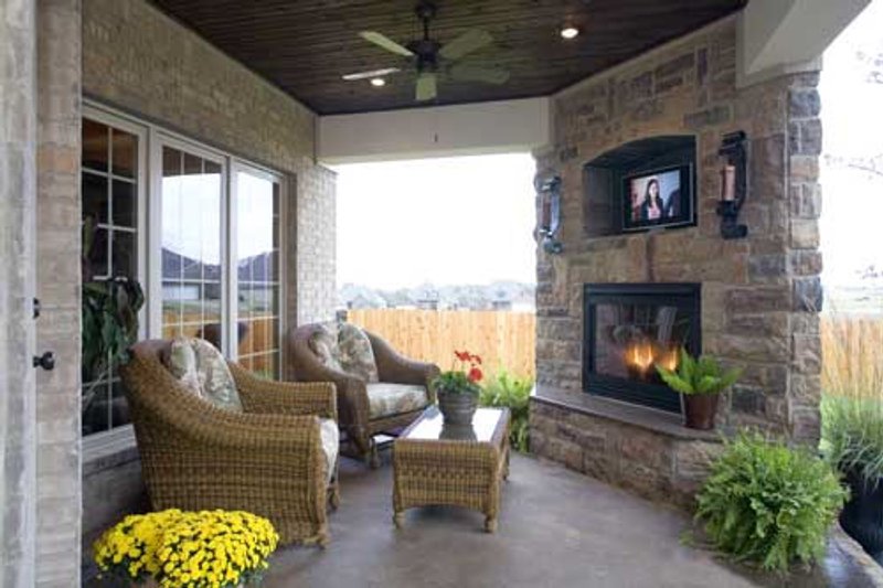 Dream House Plan - Exterior - Other Elevation 2 for European House Plan #17-2307 - 4 bed, 2.5 bath