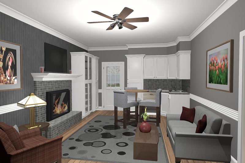 House Blueprint - Living Room