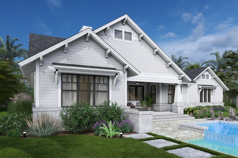 Home Plan - Exterior - Other Elevation 6 for Cottage House Plan #120-289 - 3 bed, 2 bath