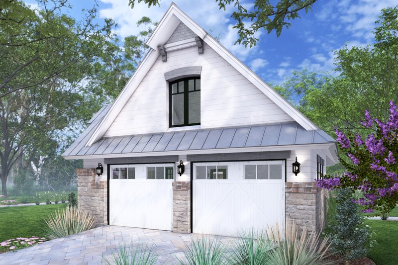 House Blueprint - Exterior - Other Elevation 5 for Farmhouse House Plan #120-292 - 3 bed, 2 bath