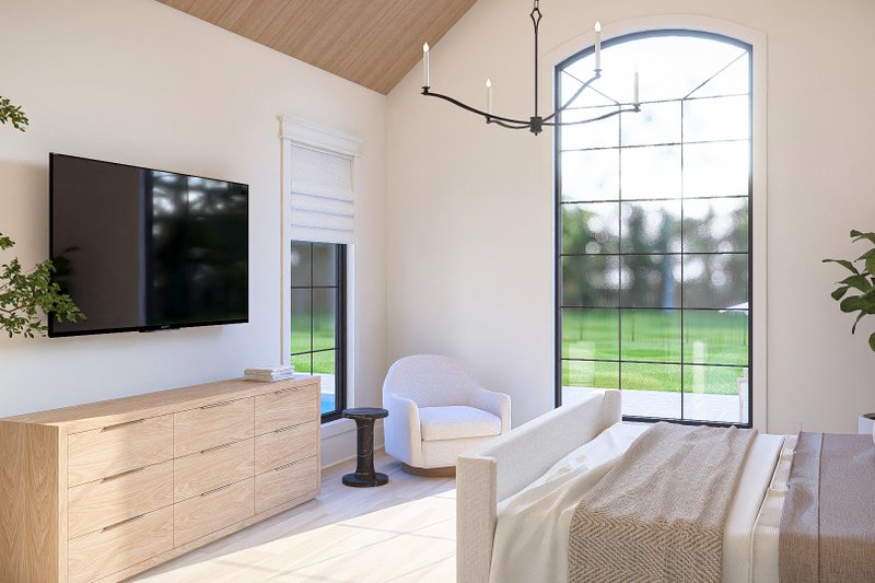 House Blueprint - Interior - Master Bedroom 1 for Cottage House Plan #455-774 - 3 bed, 2.5 bath