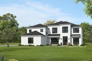 Contemporary Style House Plan - 5 Beds 4.5 Baths 5032 Sq/Ft Plan #932-923 