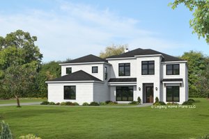 Contemporary Exterior - Front Elevation Plan #932-923