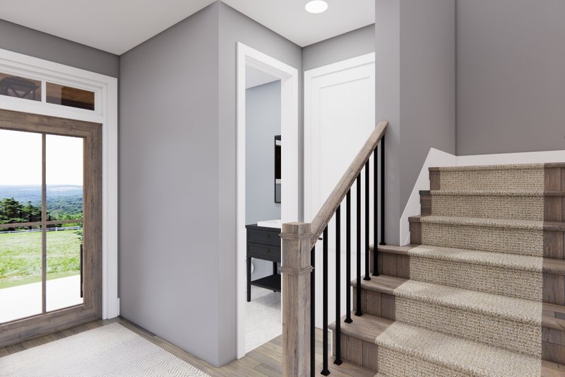 Dream House Plan - Interior - Entry 2 for Country House Plan #51-1568 - 4 bed, 3.5 bath