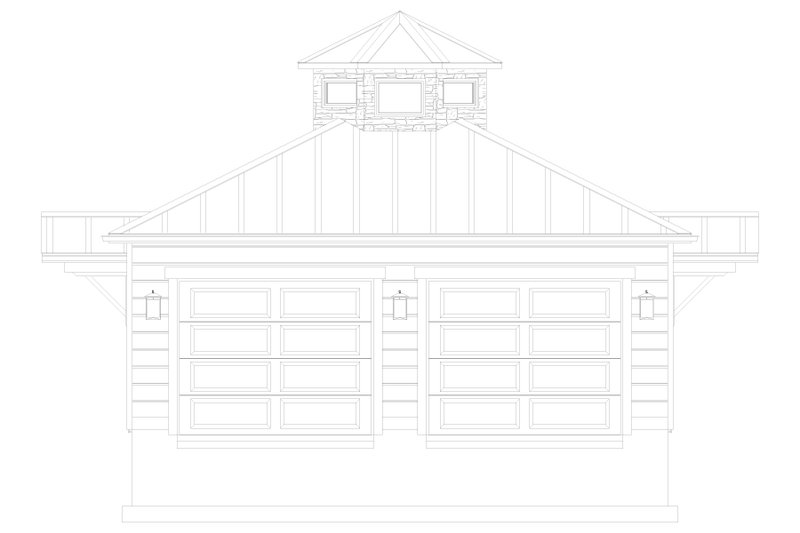 Dream House Plan - Exterior - Front Elevation 5 for Bungalow House Plan #1060-122, 0 bath
