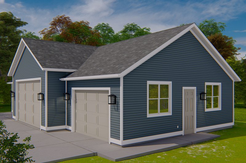House Blueprint - Exterior - Other Elevation for Farmhouse House Plan #1060-162, 0 bath