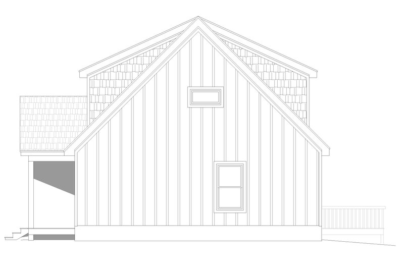 Home Plan - Exterior - Other Elevation 1 for Traditional House Plan #932-467 - 4 bed, 3.5 bath