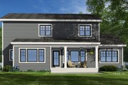 Craftsman Style House Plan - 4 Beds 3.5 Baths 2500 Sq/Ft Plan #51-1379 