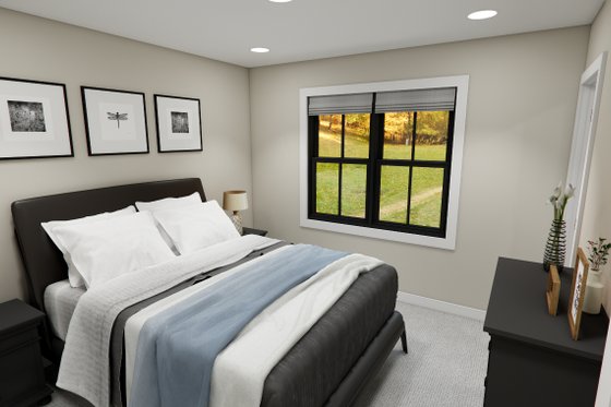 Interior - Bedroom for Craftsman House Plan #51-1382 - 3 bed, 3.5 bath