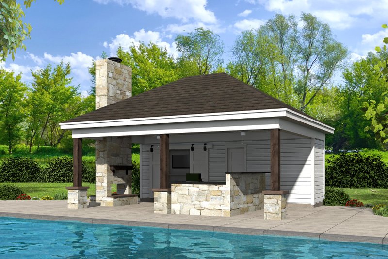 Dream House Plan - Country Exterior - Front Elevation Plan #932-114