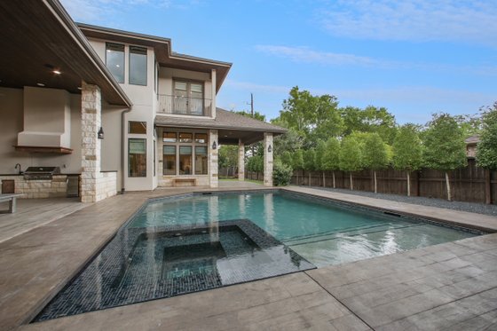 Exterior - Other Elevation for Contemporary House Plan #935-5 - 4 bed, 4 bath