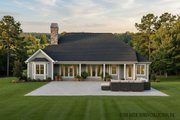 Country Style House Plan - 3 Beds 2 Baths 2487 Sq/Ft Plan #930-182 Exterior 