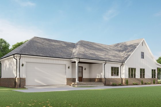 Exterior - Other Elevation 3 for Traditional House Plan #1092-64 - 4 bed, 3.5 bath