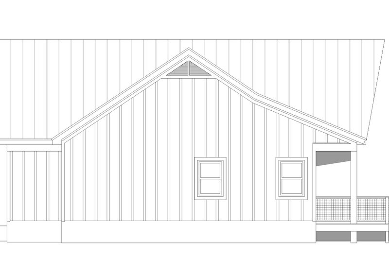 Home Plan - Exterior - Other Elevation 1 for Country House Plan #932-400 - 2 bed, 2 bath