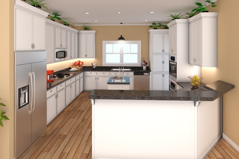 Architectural House Design - Interior - Kitchen for Traditional House Plan #21-347 - 3 bed, 2.5 bath