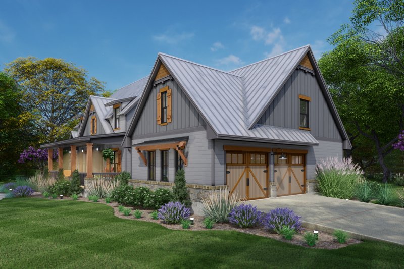 Home Plan - Exterior - Other Elevation 1 for Farmhouse House Plan #120-277 - 3 bed, 2.5 bath