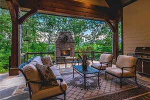 Exterior - Outdoor Living for Craftsman House Plan #120-184 - 4 bed, 3.5 bath