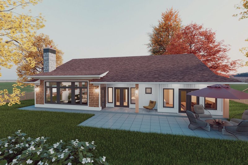 Dream House Plan - Exterior - Other Elevation 1 for Country House Plan #1101-7 - 3 bed, 3.5 bath