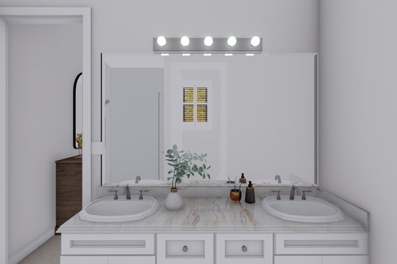 Interior - Bathroom for Farmhouse House Plan #1060-118 - 2 bed, 2.5 bath