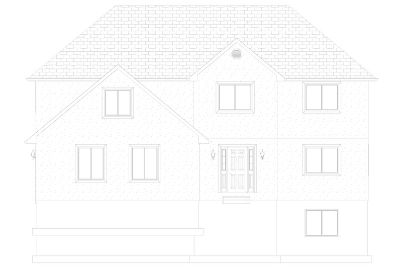 Home Plan - Exterior - Front Elevation 5 for Traditional House Plan #1060-175 - 3 bed, 2.5 bath