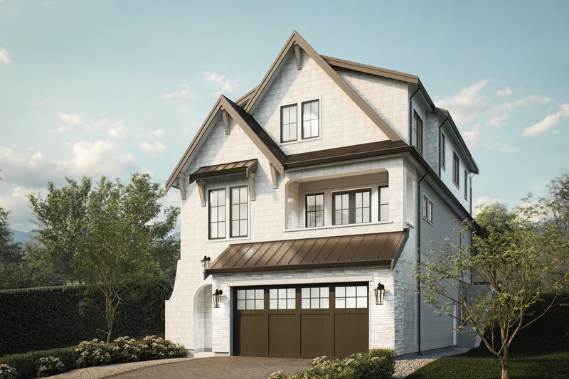 Dream House Plan - Farmhouse Exterior - Front Elevation Plan #1114-26