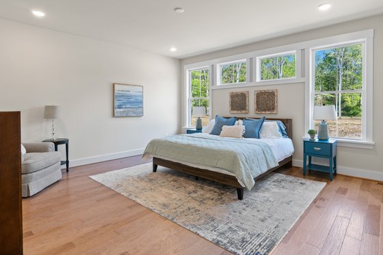 Interior - Master Bedroom 2 for Farmhouse House Plan #51-1213 - 4 bed, 3.5 bath