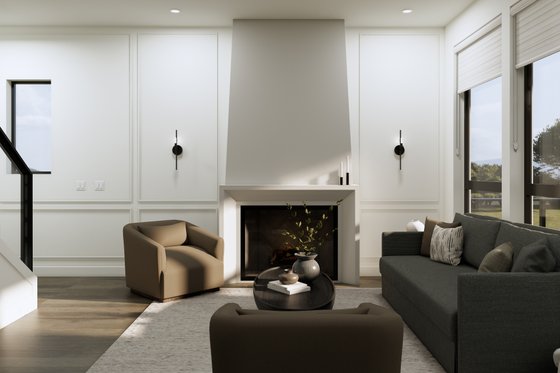 Interior - Family Room 2 for Farmhouse House Plan #1114-110 - 4 bed, 2.5 bath