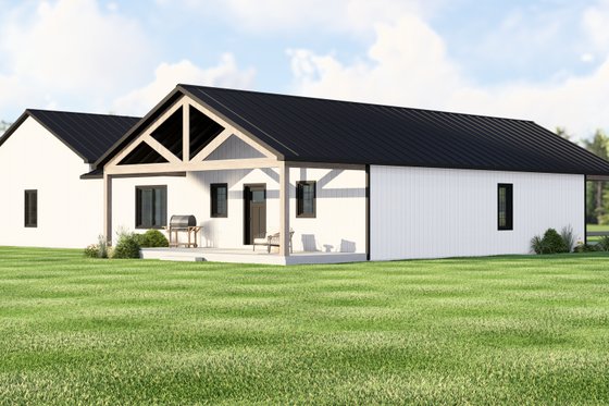 Exterior - Other Elevation for Farmhouse House Plan #1064-441 - 3 bed, 2 bath