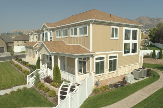 Exterior - Front Elevation 4 for Craftsman House Plan #1060-53 - 3 bed, 2.5 bath