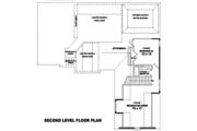 European Style House Plan - 3 Beds 3 Baths 2567 Sq/Ft Plan #81-13760 