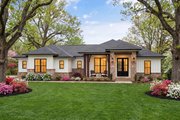 Ranch Style House Plan - 4 Beds 2 Baths 1883 Sq/Ft Plan #430-424 Exterior 