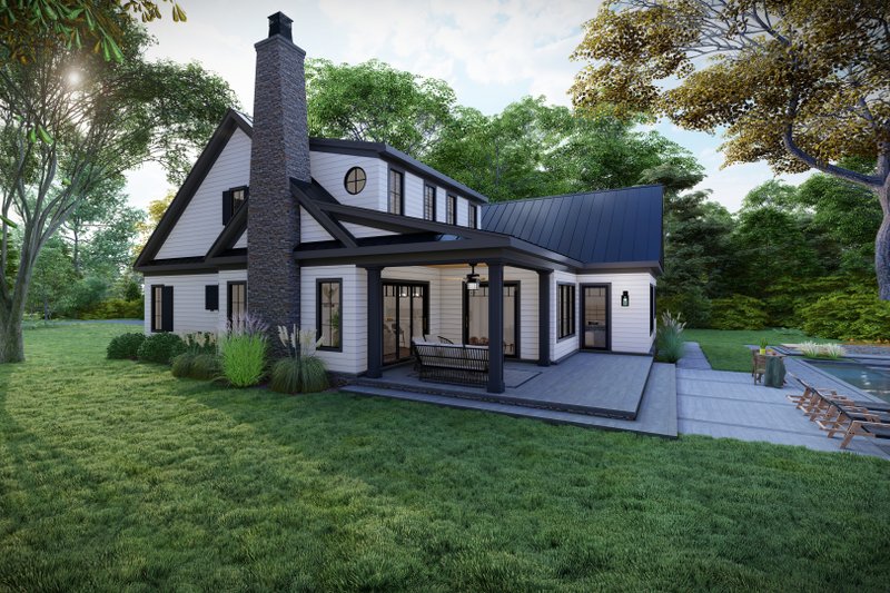 House Design - Exterior - Other Elevation 1 for Craftsman House Plan #1094-6 - 3 bed, 2.5 bath