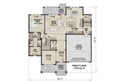 Craftsman Style House Plan - 4 Beds 3.5 Baths 2528 Sq/Ft Plan #51-1362 