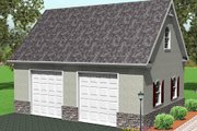 Traditional Style House Plan - 0 Beds 0 Baths 1280 Sq/Ft Plan #75-217 