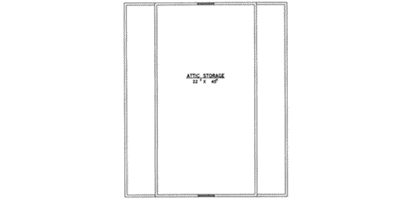 Architectural House Design - Traditional Floor Plan - Upper Floor Plan #117-367
