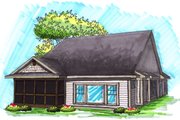 Ranch Style House Plan - 2 Beds 2 Baths 1902 Sq/Ft Plan #70-1030 