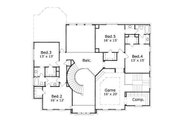 Colonial Style House Plan - 4 Beds 3.5 Baths 5011 Sq/Ft Plan #411-809 