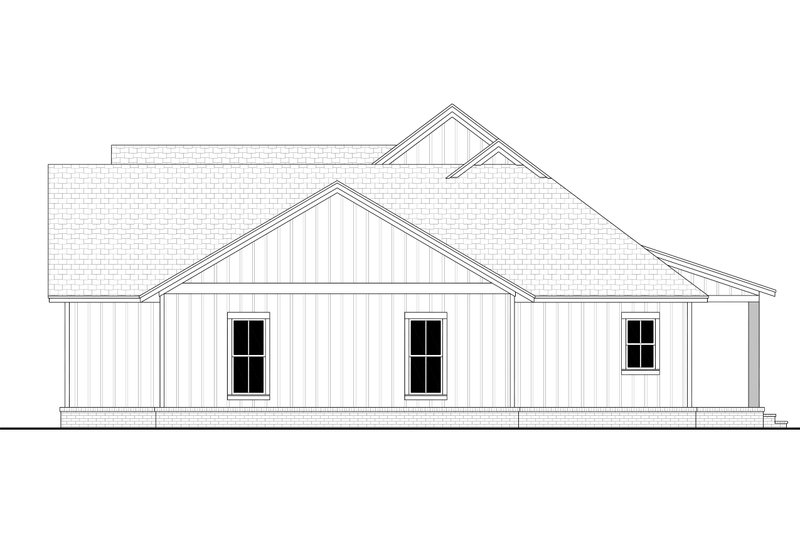 Dream House Plan - Exterior - Other Elevation 1 for Farmhouse House Plan #430-316 - 3 bed, 2.5 bath