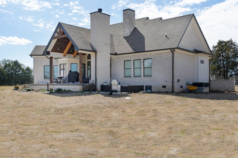 Dream House Plan - Exterior - Rear Elevation 1 for Craftsman House Plan #54-431 - 3 bed, 2.5 bath