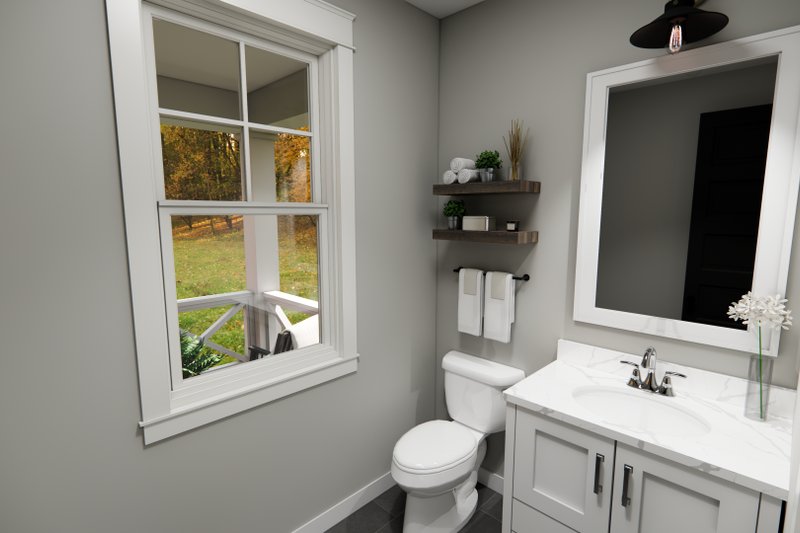 Home Plan - Interior - Bathroom 1 for Farmhouse House Plan #51-1455 - 3 bed, 3.5 bath