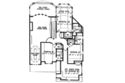 European Style House Plan - 5 Beds 4.5 Baths 4353 Sq/Ft Plan #54-101 