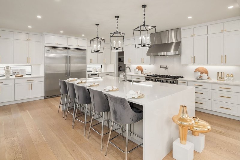 Dream House Plan - Interior - Kitchen for Modern House Plan #1066-109 - 6 bed, 3.5 bath