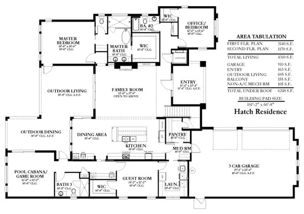 Dream House Plan - Traditional Floor Plan - Main Floor Plan #1058-235