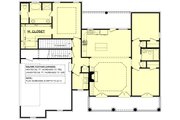 European Style House Plan - 3 Beds 2 Baths 1500 Sq/Ft Plan #430-61 
