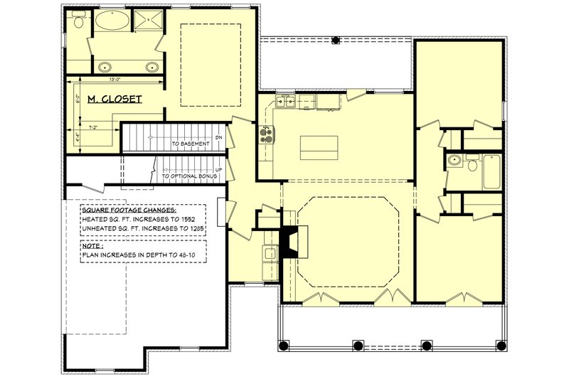 Architectural House Design - Floor Plan - Other Floor for European House Plan #430-61 - 3 bed, 2 bath