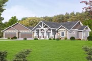 Craftsman Style House Plan - 7 Beds 4.5 Baths 6032 Sq/Ft Plan #117-709 