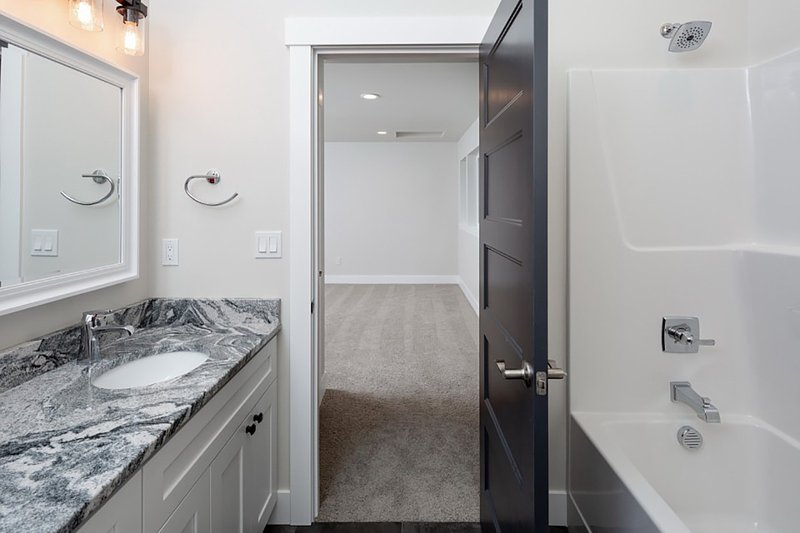 Architectural House Design - Interior - Bathroom 1 for Contemporary House Plan #1070-30 - 3 bed, 2.5 bath