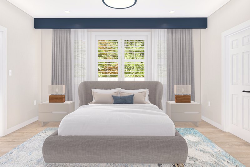 House Design - Interior - Master Bedroom for Ranch House Plan #1060-280 - 3 bed, 2 bath
