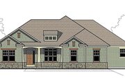 Traditional Style House Plan - 3 Beds 2 Baths 2000 Sq/Ft Plan #459-2 