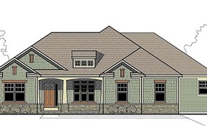 Traditional Exterior - Front Elevation Plan #459-2